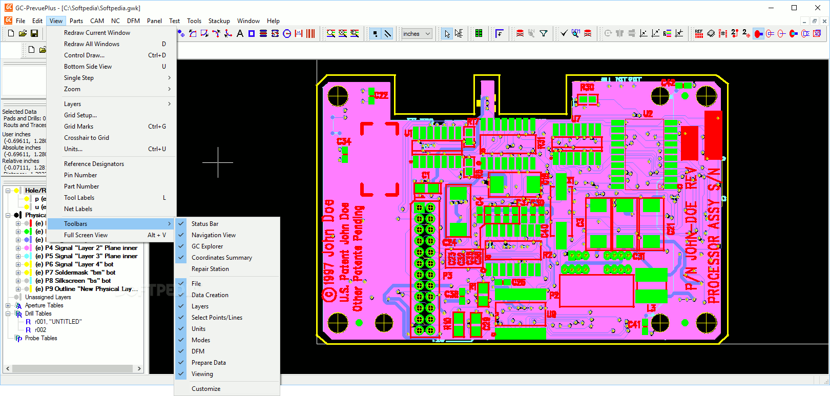 GC-PrevuePlus Software Image